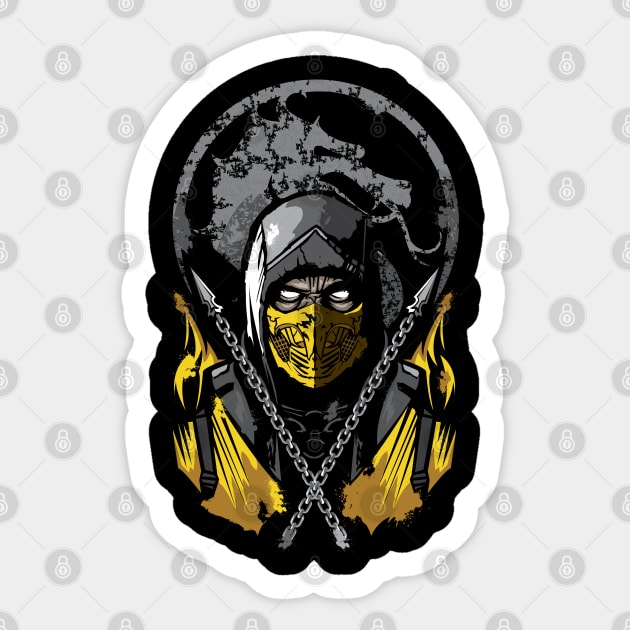 SCORPION Sticker by MatamorosGraphicDesign